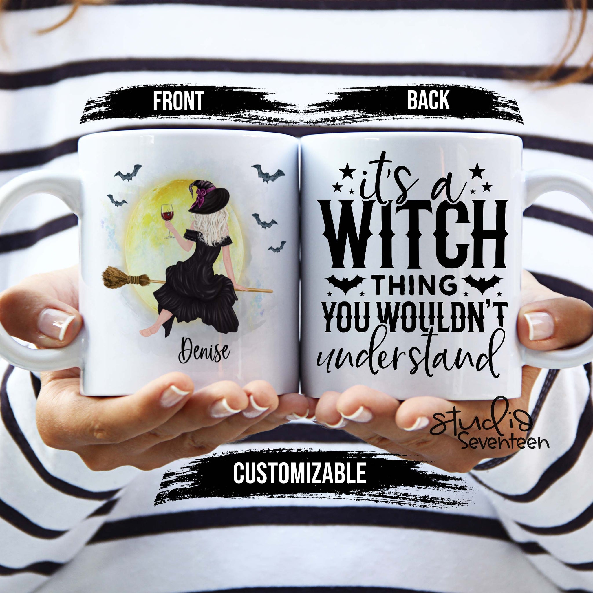 Personalized Halloween Witches Mug - It's A Witch Thing You Wouldn't Understand