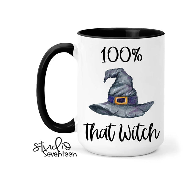 100% That Witch Halloween Mug