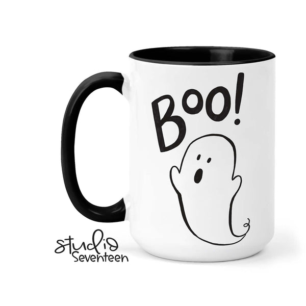 Boo Ghost Halloween Mug