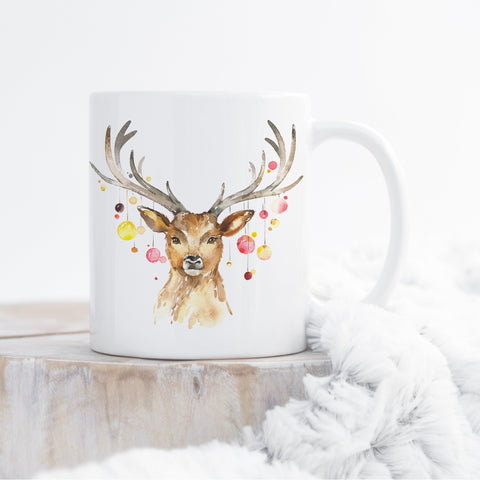 Christmas Deer Coffee Mug