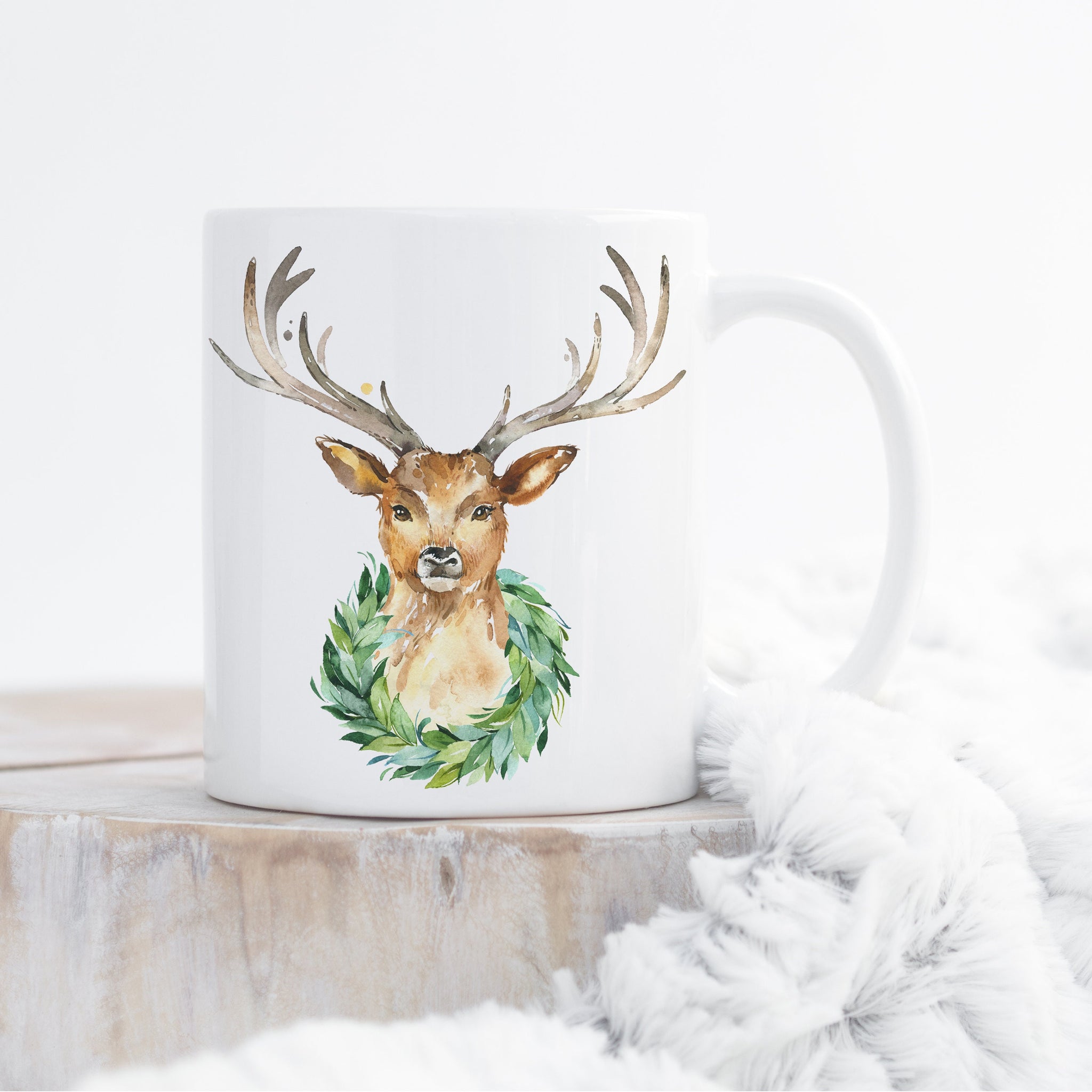 Christmas Deer Coffee Mug