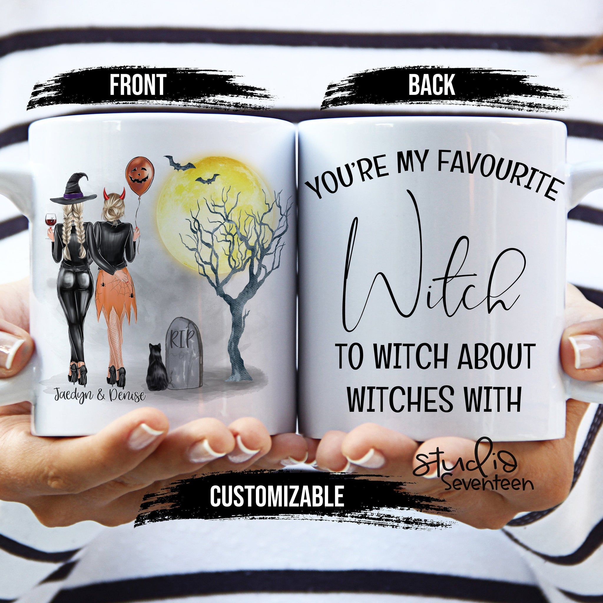 Personalized Witch Mug