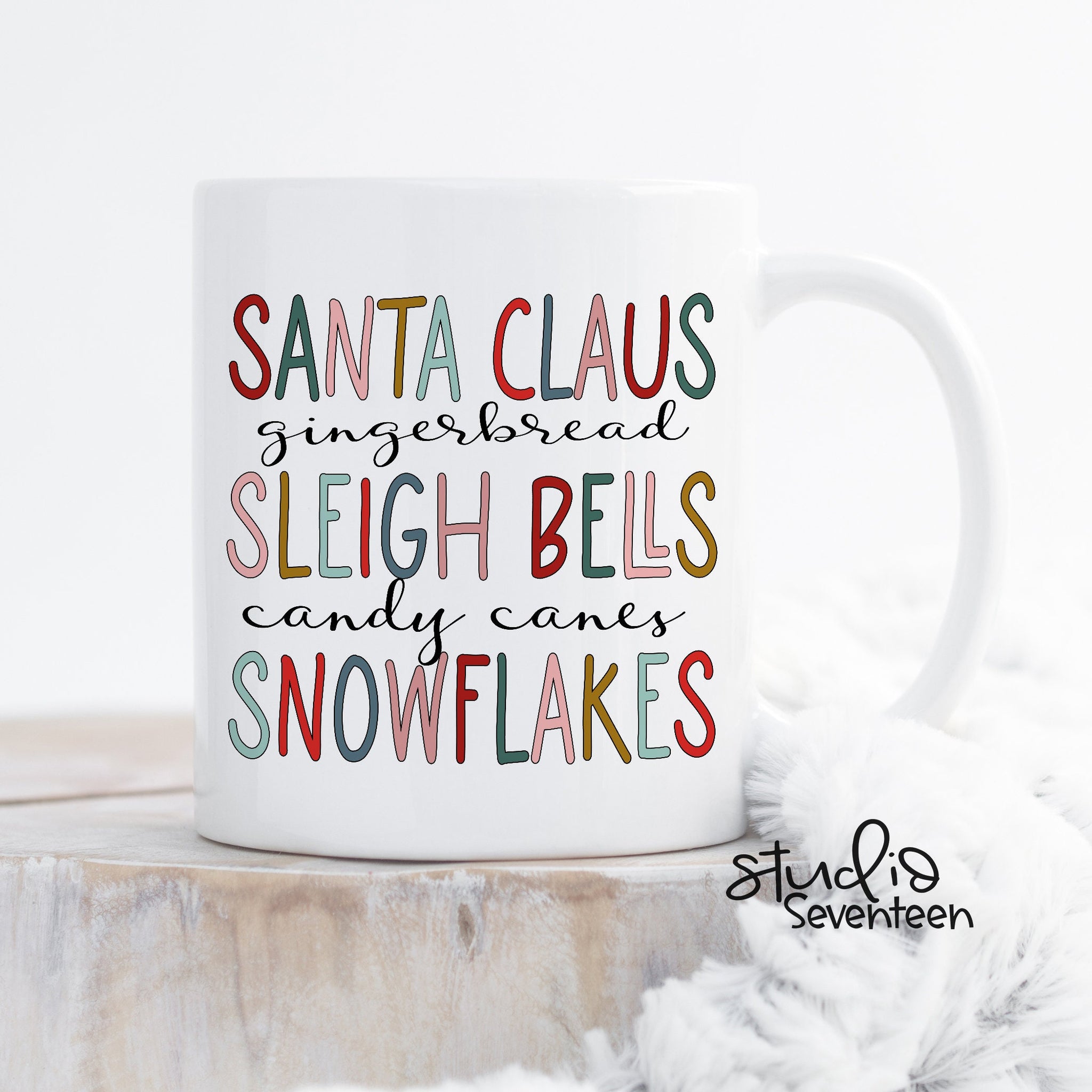 Christmas Words Mug