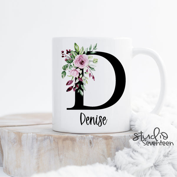 Personalized Initial Mug