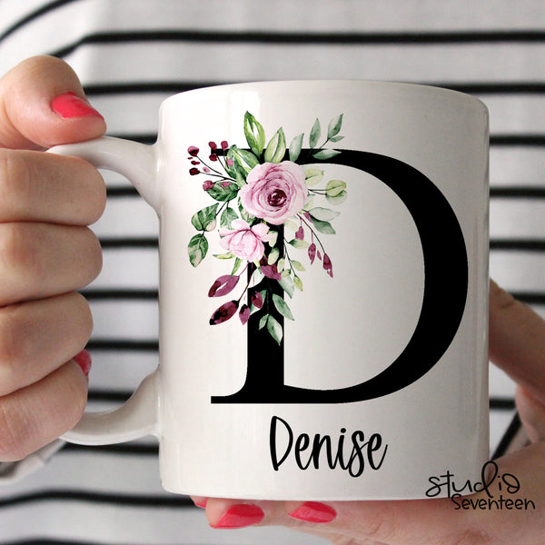 Personalized Initial Mug