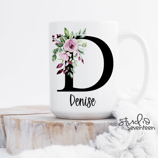 Personalized Initial Mug