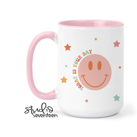 Pastel Retro Spring Coffee Mug