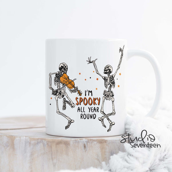 Dancing Skeletons Coffee Mug