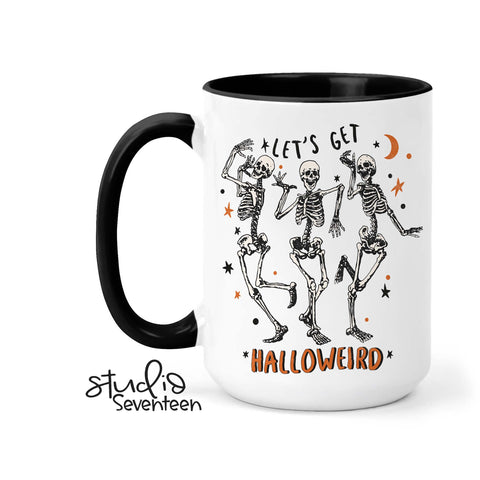 Dancing Skeletons Coffee Mug