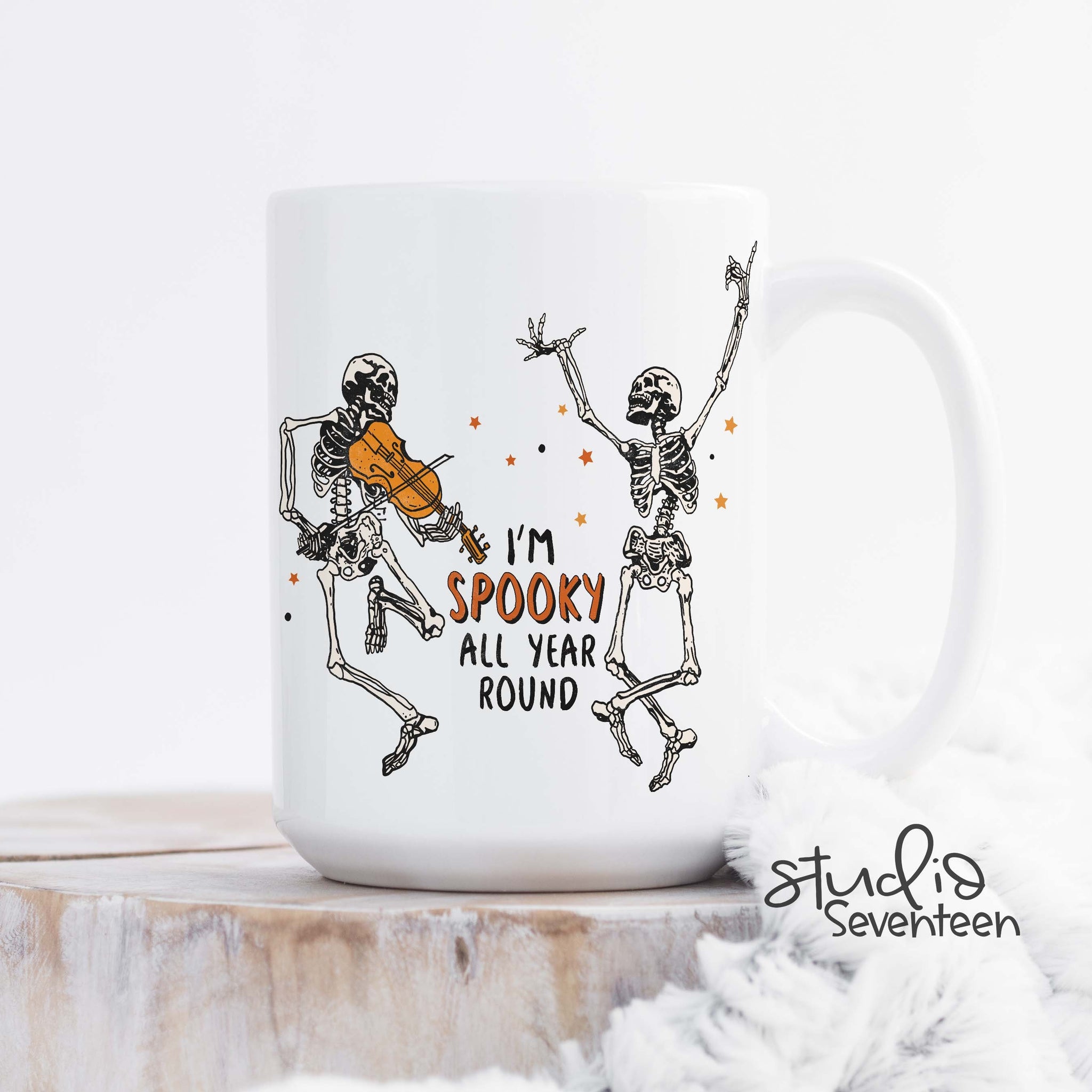 Dancing Skeletons Coffee Mug