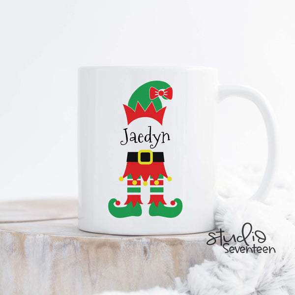 Personalized Elf Mug