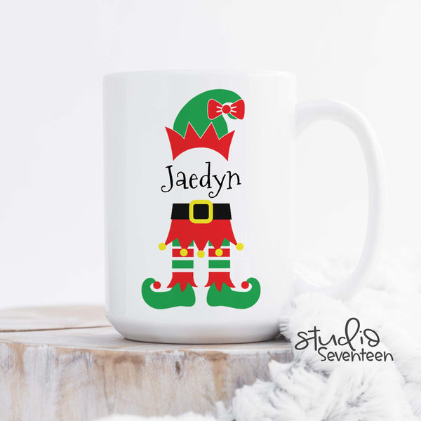 Personalized Elf Mug