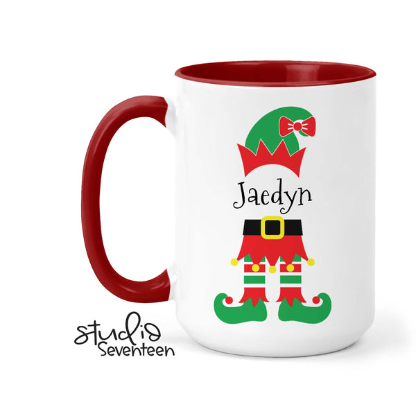 Personalized Elf Mug